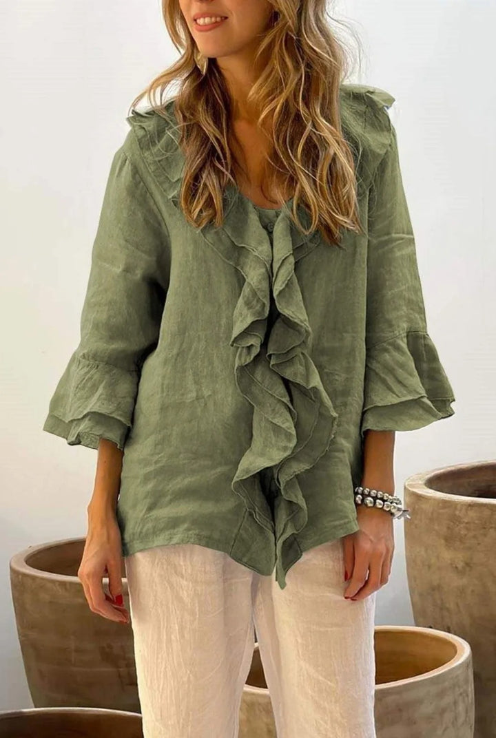 Blouse Vintage Décontractée