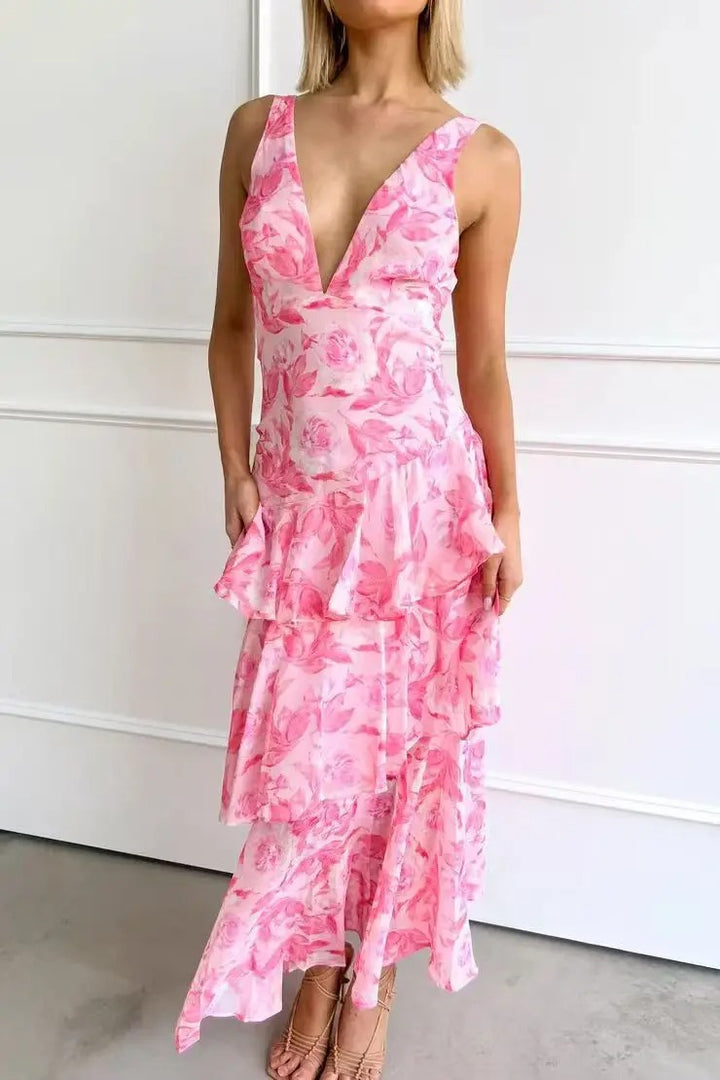 Robe d'été à volants Elenparis