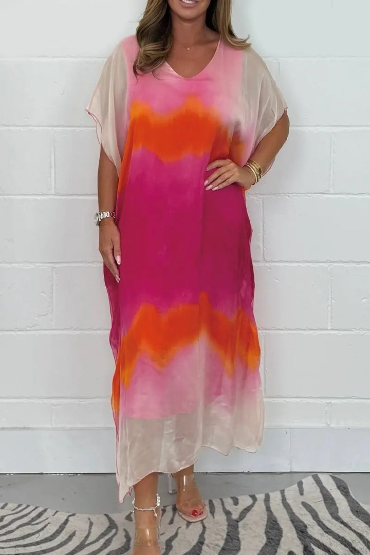 Robe Dégradée Élégante