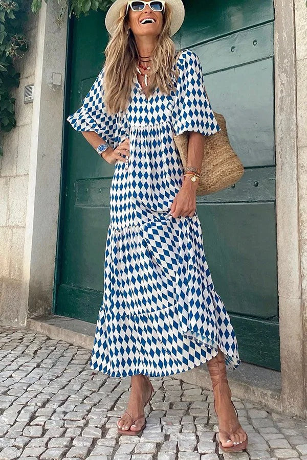 Robe Longue Bohème Fleurie