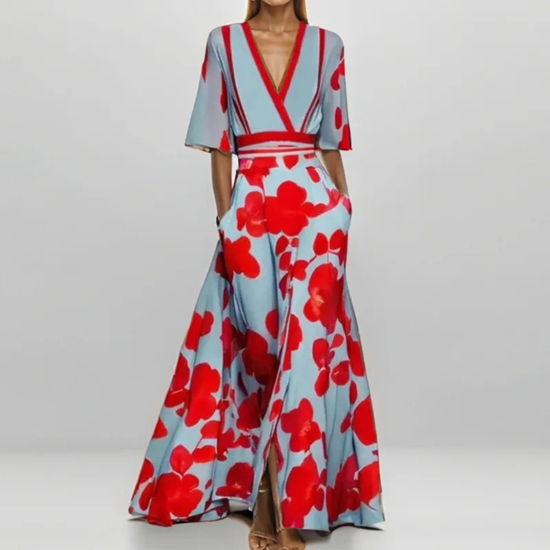 Lia Dress Elegant floral dress