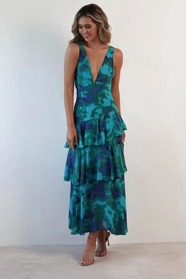 Robe d'été à volants Elenparis