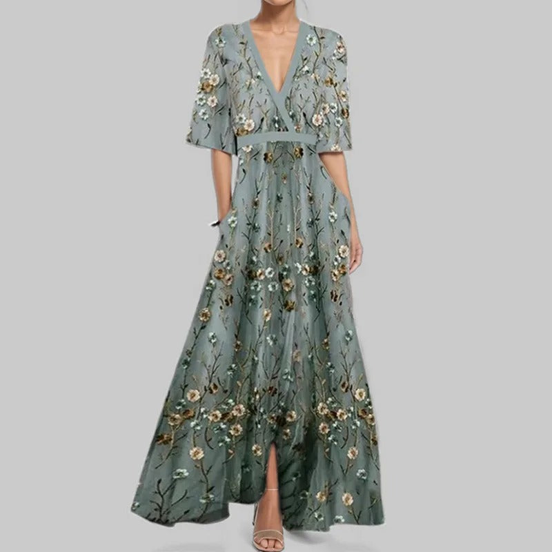 Lia Dress Elegant floral dress