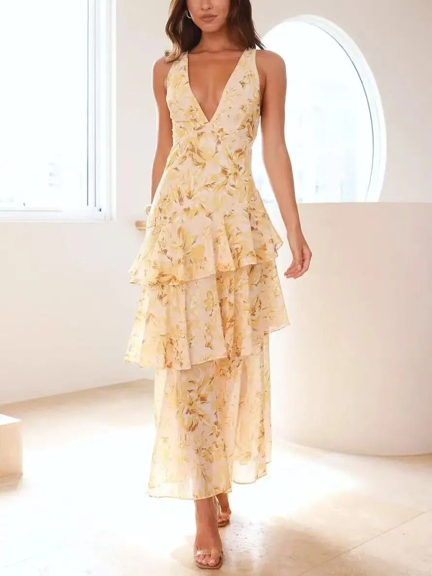 Robe d'été à volants Elenparis