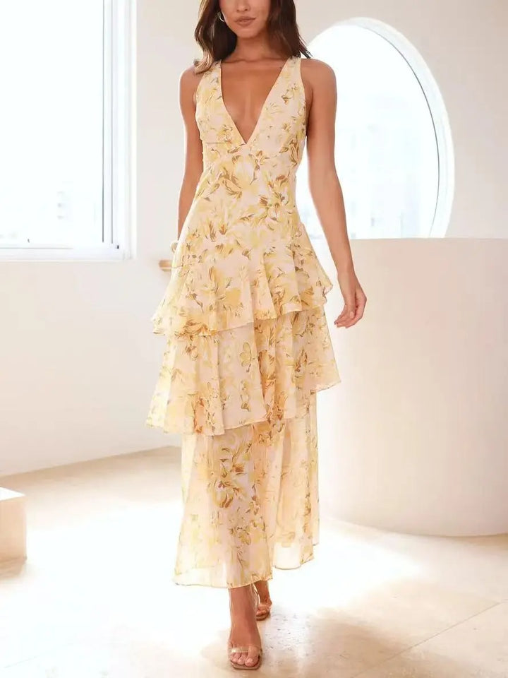 Robe d'été à volants Elenparis