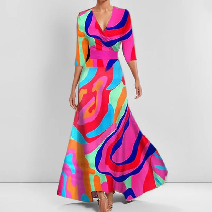Lia Dress Elegant floral dress