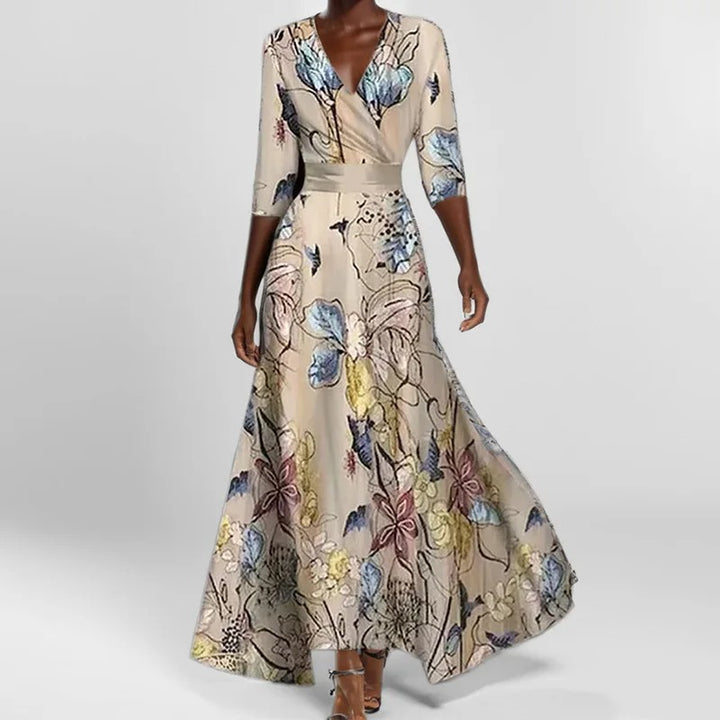 Lia Dress Elegant floral dress
