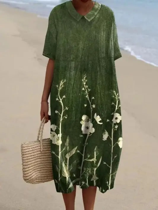 Nicole | Robe d'été fleurie